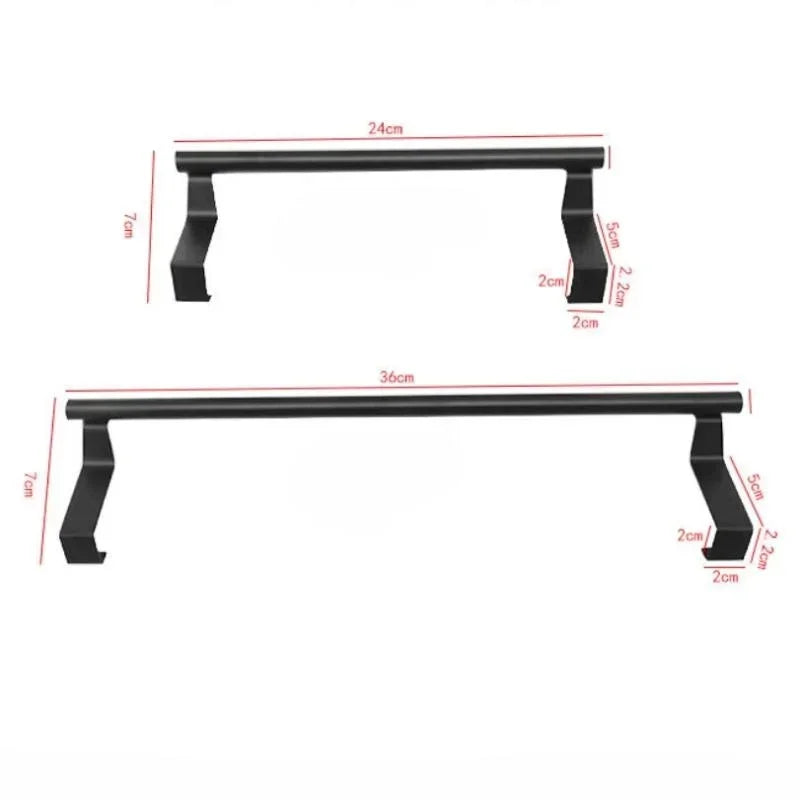 Over Cabinet Towel Rack for Easy Storage Solutions - Smarsty