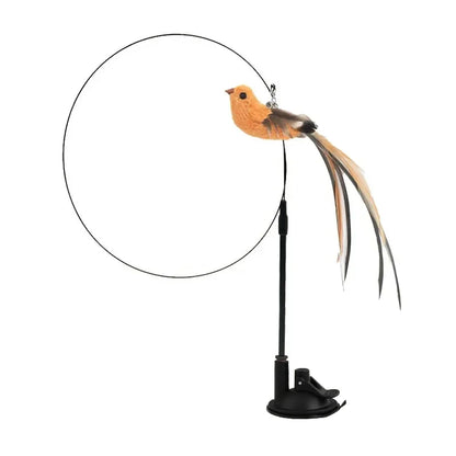 Upgraded Feather Cat Teasing Stick for Interactive Play - Smarsty