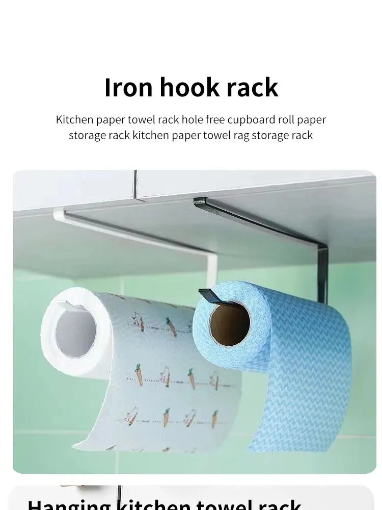Portable Paper Roll Holder for Easy Kitchen Organization - Smarsty
