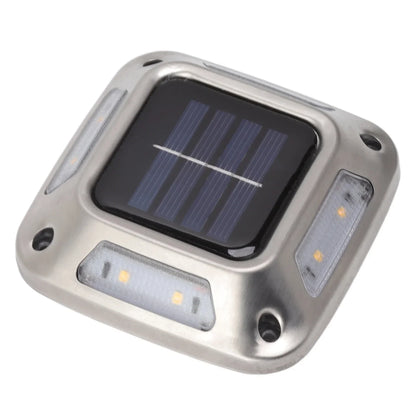 Solar Ground Light With 8 LEDs Waterproof Warm Glow - Smarsty