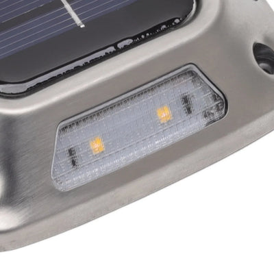 Solar Ground Light With 8 LEDs Waterproof Warm Glow - Smarsty