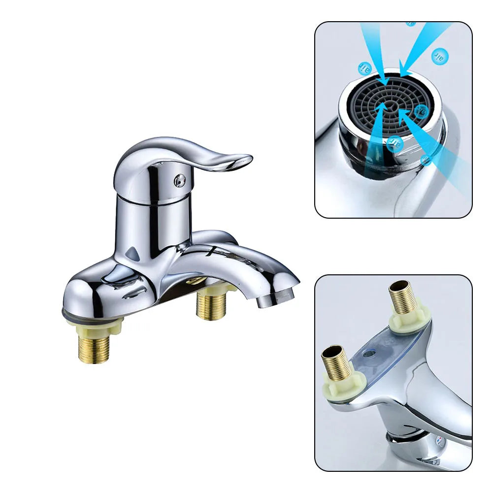 Basin Faucet Mixer Tap with Durable Brass Valve - Smarsty