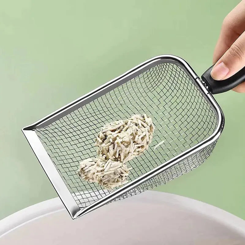 Stainless Steel Cat Litter Shovel with Fine Pores - Smarsty