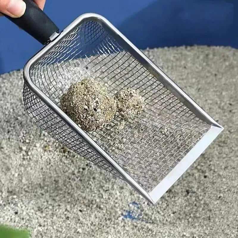 Stainless Steel Cat Litter Shovel with Fine Pores - Smarsty