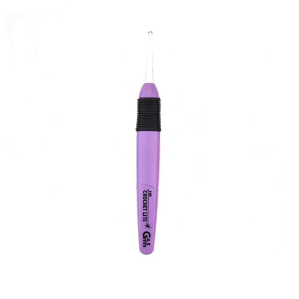 LED Light Crochet Knitting Needle with Comfortable Grip - Smarsty
