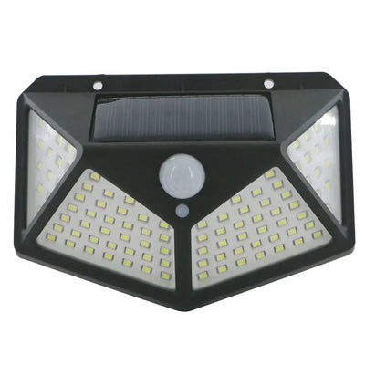 100 LED Solar Wall Lamp with Motion Sensor Waterproof Outdoor Light - Smarsty