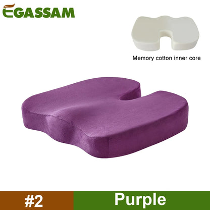 Memory Foam Seat Cushion for Tailbone Pain Relief - Smarsty