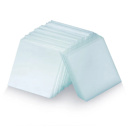 50pcs Pre-Cleaned Microscope Slides with Cover Glass - Smarsty
