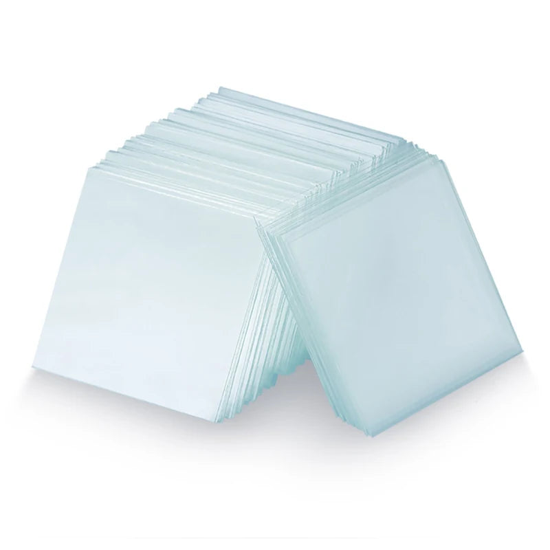 50pcs Pre-Cleaned Microscope Slides with Cover Glass - Smarsty