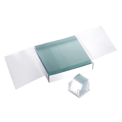 50pcs Pre-Cleaned Microscope Slides with Cover Glass - Smarsty