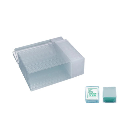 50pcs Pre-Cleaned Microscope Slides with Cover Glass - Smarsty