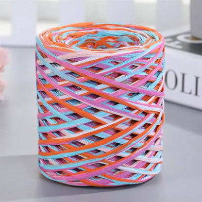 Natural Raffia Straw Yarn 200M for DIY Projects - Smarsty