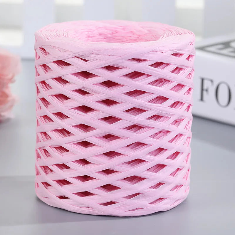 Natural Raffia Straw Yarn 200M for DIY Projects - Smarsty