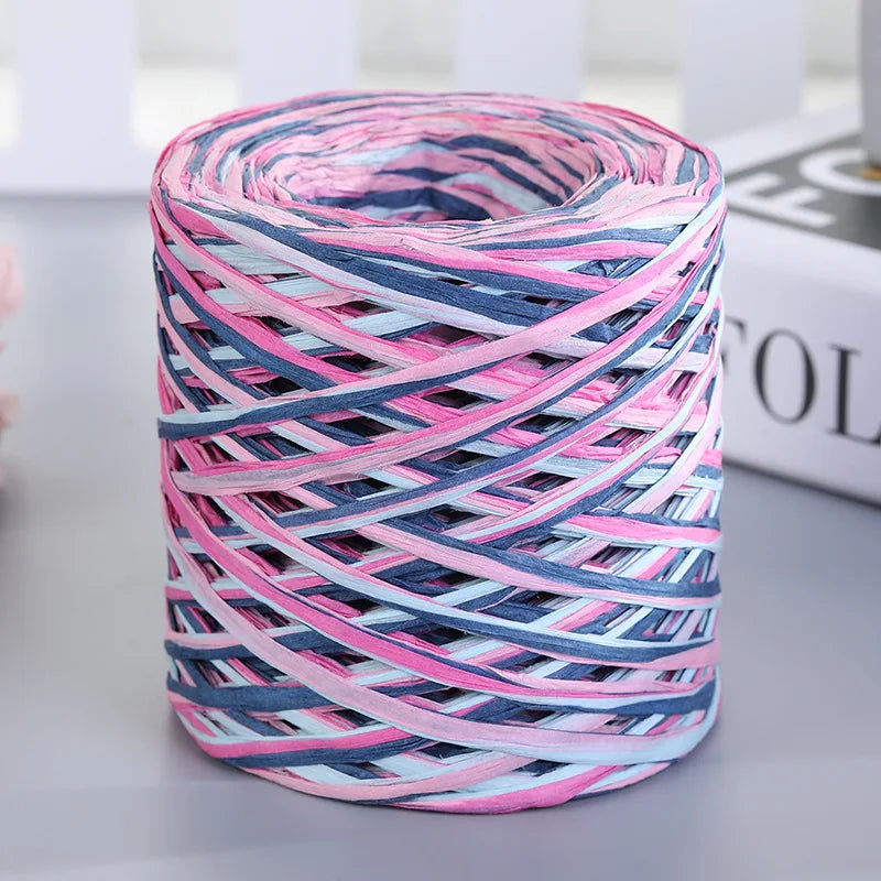 Natural Raffia Straw Yarn 200M for DIY Projects - Smarsty