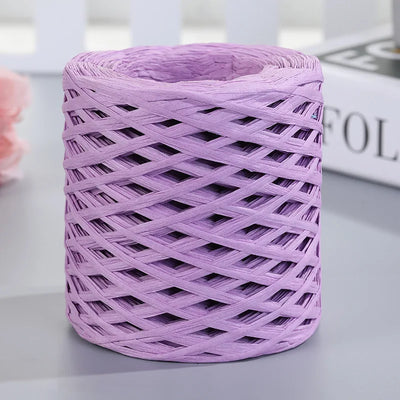 Natural Raffia Straw Yarn 200M for DIY Projects - Smarsty