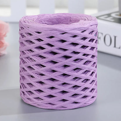 Natural Raffia Straw Yarn 200M for DIY Projects - Smarsty