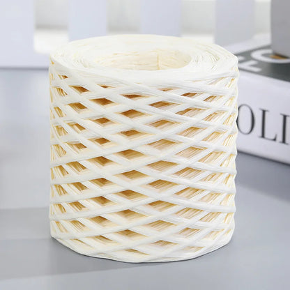 Natural Raffia Straw Yarn 200M for DIY Projects - Smarsty