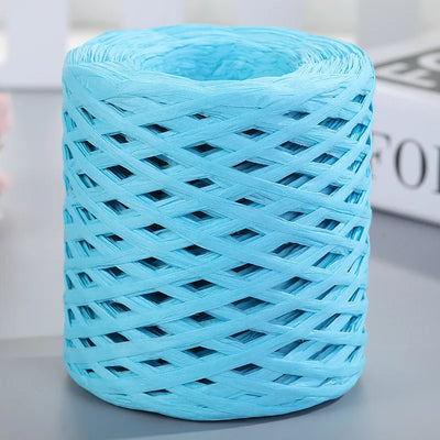 Natural Raffia Straw Yarn 200M for DIY Projects - Smarsty