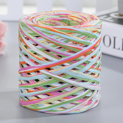Natural Raffia Straw Yarn 200M for DIY Projects - Smarsty