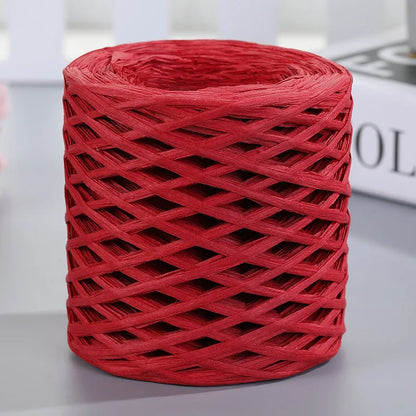 Natural Raffia Straw Yarn 200M for DIY Projects - Smarsty