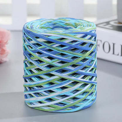 Natural Raffia Straw Yarn 200M for DIY Projects - Smarsty