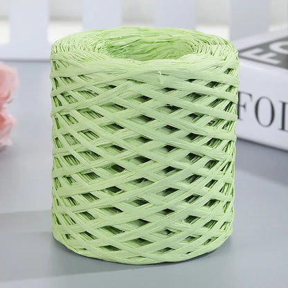 Natural Raffia Straw Yarn 200M for DIY Projects - Smarsty