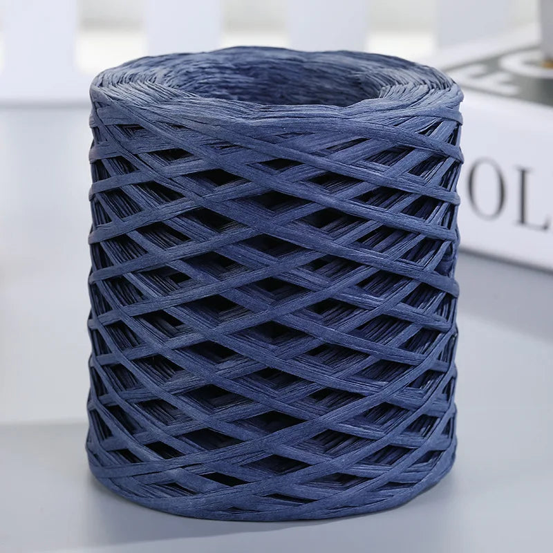 Natural Raffia Straw Yarn 200M for DIY Projects - Smarsty