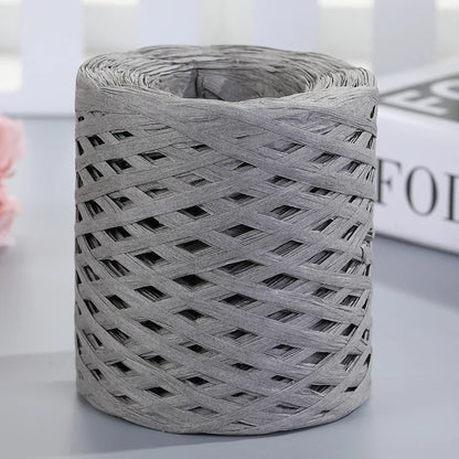 Natural Raffia Straw Yarn 200M for DIY Projects - Smarsty
