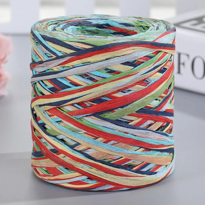 Natural Raffia Straw Yarn 200M for DIY Projects - Smarsty