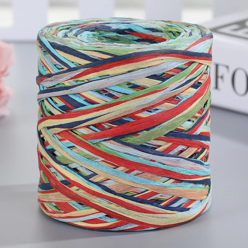 Natural Raffia Straw Yarn 200M for DIY Projects - Smarsty