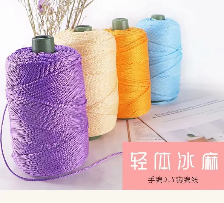 230g Hollow Crochet Yarn for DIY Summer Hats - Smarsty