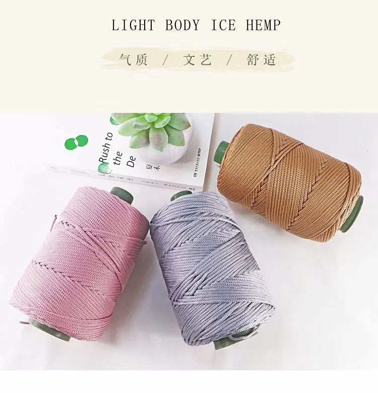 230g Hollow Crochet Yarn for DIY Summer Hats - Smarsty