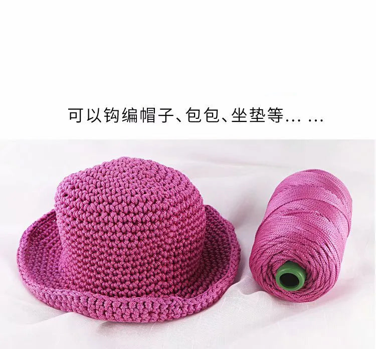 230g Hollow Crochet Yarn for DIY Summer Hats - Smarsty