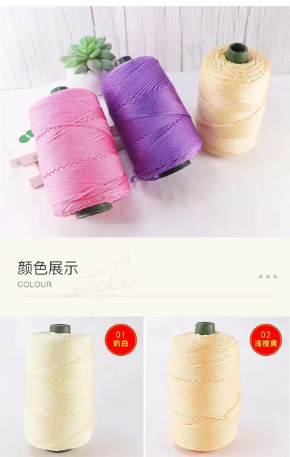 230g Hollow Crochet Yarn for DIY Summer Hats - Smarsty
