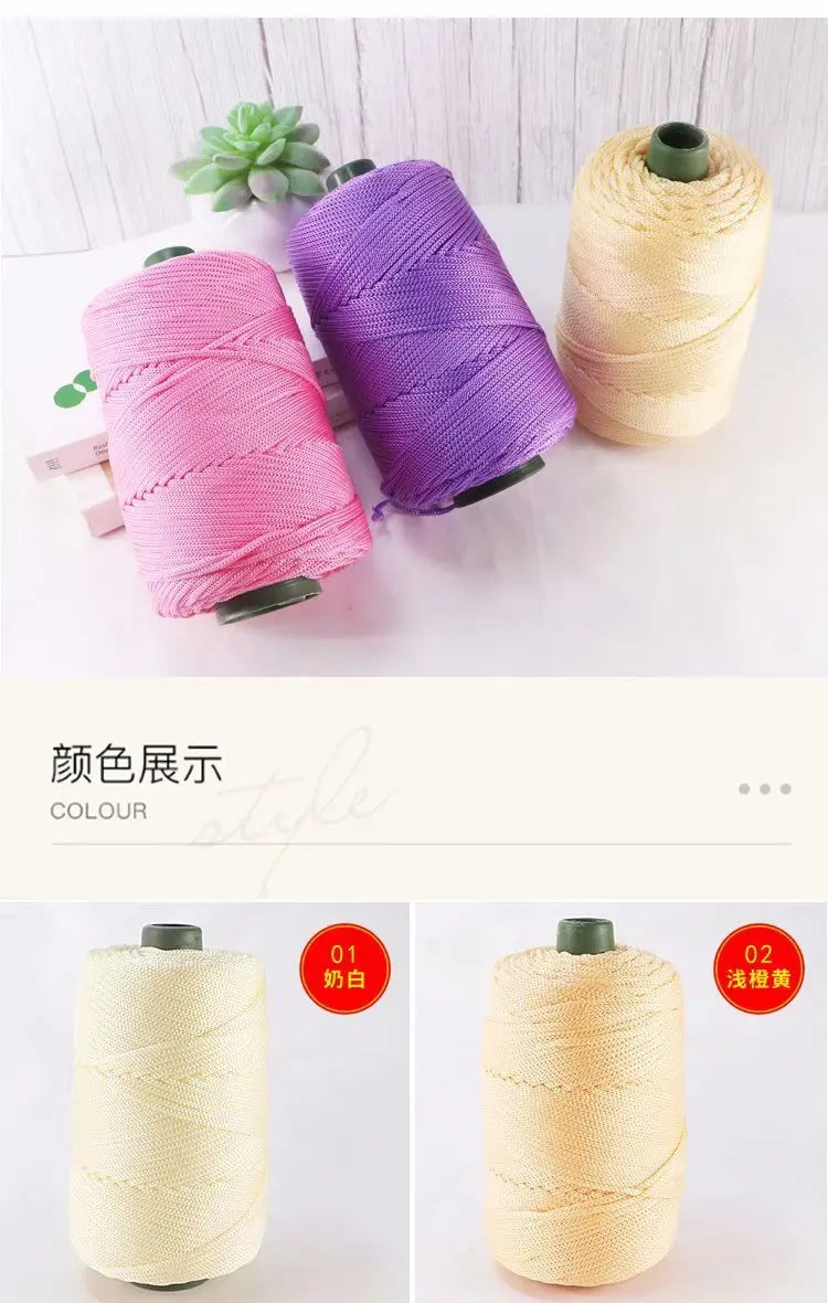 230g Hollow Crochet Yarn for DIY Summer Hats - Smarsty