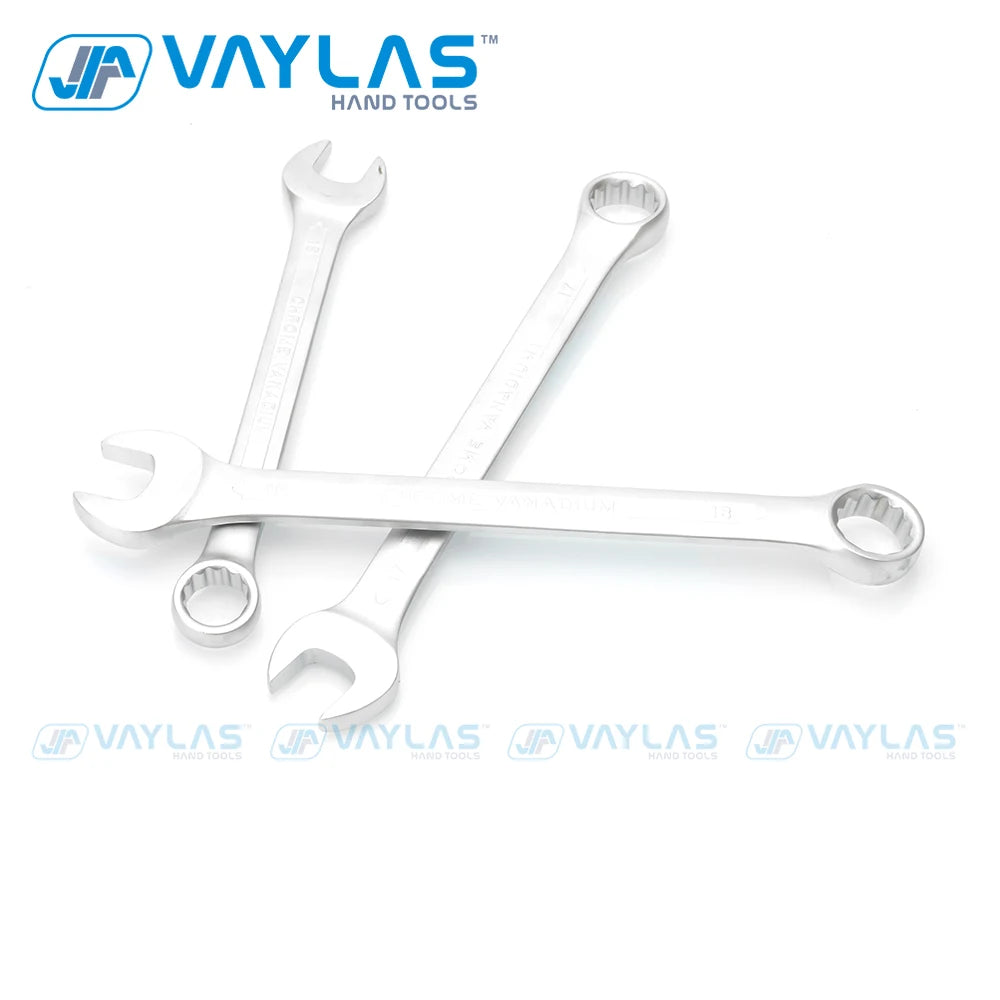 Chrome Vanadium Combination Wrench Set for Home Repairs - Smarsty