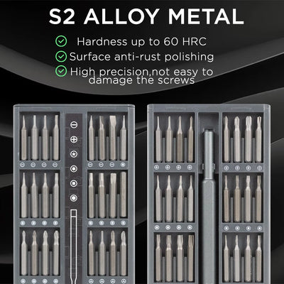 Magnetic Precision Screwdriver Set for Mobile Repairs - Smarsty