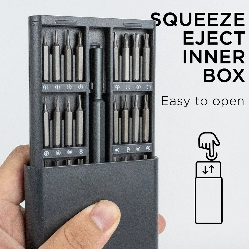 Magnetic Precision Screwdriver Set for Mobile Repairs - Smarsty