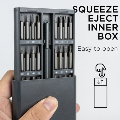 Magnetic Precision Screwdriver Set for Mobile Repairs - Smarsty