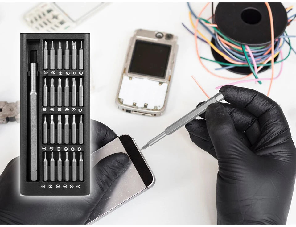 Magnetic Precision Screwdriver Set for Mobile Repairs - Smarsty