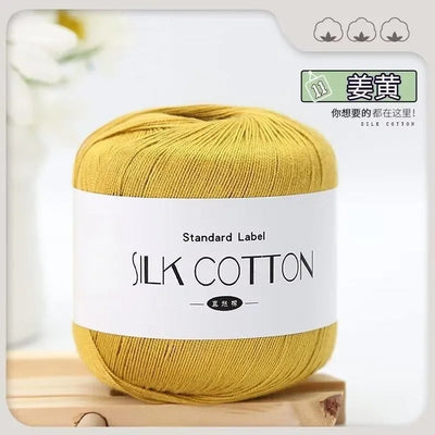 Silk Lace Cotton Yarn for Baby Knitting Supplies - Smarsty