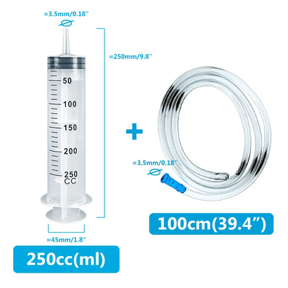 Multifunctional Large Capacity Syringe for Pet Feeding and Dispensing - Smarsty