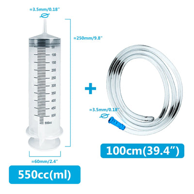 Multifunctional Large Capacity Syringe for Pet Feeding and Dispensing - Smarsty