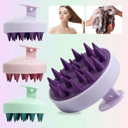 Silicone Scalp Massager Brush for Hair Growth - Smarsty