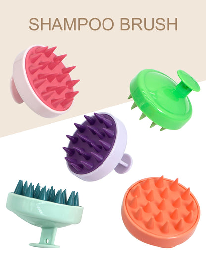 Silicone Scalp Massager Brush for Hair Growth - Smarsty