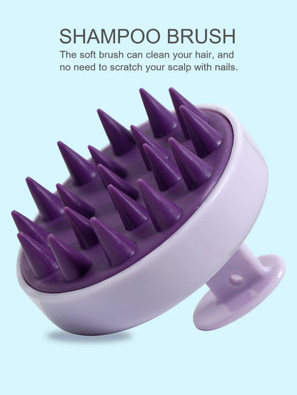 Silicone Scalp Massager Brush for Hair Growth - Smarsty