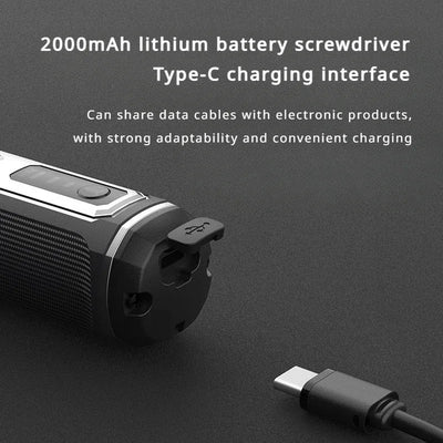 Deli Mini Electric Screwdriver Tool Set with Lithium Battery - Smarsty