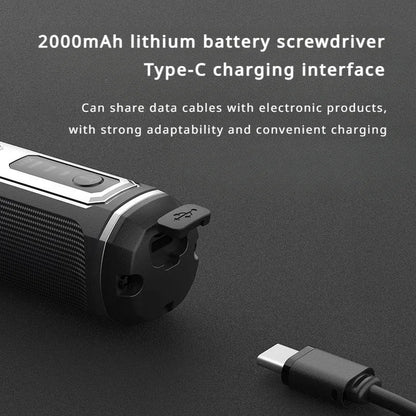 Deli Mini Electric Screwdriver Tool Set with Lithium Battery - Smarsty