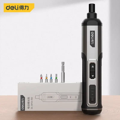 Deli Mini Electric Screwdriver Tool Set with Lithium Battery - Smarsty