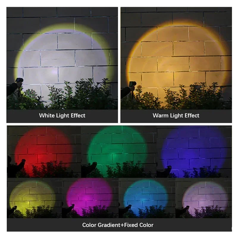 Adjustable LED Solar Spotlights for Outdoor Garden Lighting - Smarsty